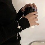 XIYANIKE Silver Lock Bracelet - Classic Jewelry Gift