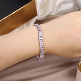 Women's Pink Zircon Bracelet - Hot Daily Jewelry