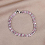 Women's Pink Zircon Bracelet - Hot Daily Jewelry