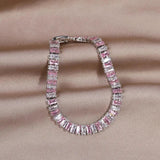 Women's Pink Zircon Bracelet - Hot Daily Jewelry