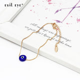 Copper Eye Bead Bracelet for Women Girls Men