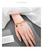 Stainless Steel Roman Numerals Bracelet