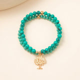 Tree of Life Turquoise Beads Bracelets for Women