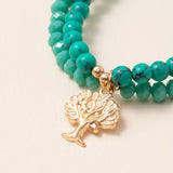 Tree of Life Turquoise Beads Bracelets for Women