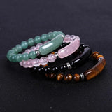 8mm Pink Quartz Aventurine Stone Bracelet Reiki Healing