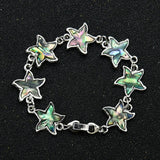 Abalone Shell Charm Bracelet Sea Animal Bangle