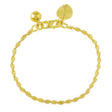 24K Water Wave Ladies Bracelet Jewelry Gift