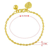 24K Water Wave Ladies Bracelet Jewelry Gift