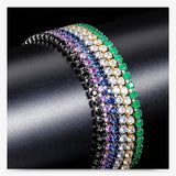 Zircon Wedding Bracelet High Round Cubic Zirconia Tennis Charm Bracelets