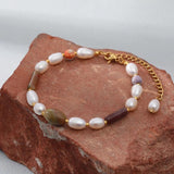 18K Plated Stainless Steel Women's Bracelet Niche Waterproof