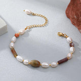 18K Plated Stainless Steel Women's Bracelet Niche Waterproof