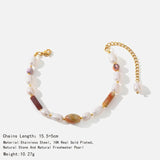 18K Plated Stainless Steel Women's Bracelet Niche Waterproof