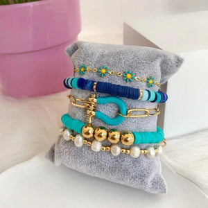KKBEAD Horseshoe Chain Bracelet for Women