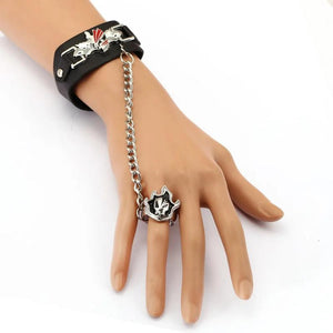 Anime Cosplay Leather Bracelet Kurosaki Ichigo Charm Bracelet