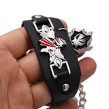 Anime Cosplay Leather Bracelet Kurosaki Ichigo Charm Bracelet