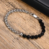 Men's Stainless Steel Wheat Chain Bracelet