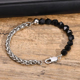Men's Stainless Steel Wheat Chain Bracelet