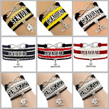 Senior Graduate Charm Bracelets Graduation Gift Women Men Jewelry