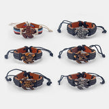 Tortoise Sea Surfer Charm Turtle Leather Bracelet