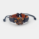 Tortoise Sea Surfer Charm Turtle Leather Bracelet