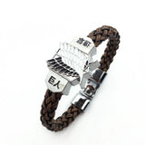 MIQIAO Attack on Shingeki No Kyojin Wrist Band Bracelet