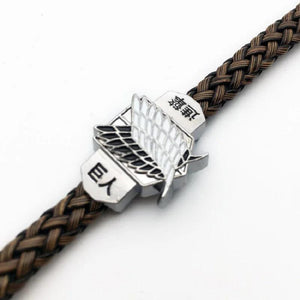 MIQIAO Attack on Shingeki No Kyojin Wrist Band Bracelet