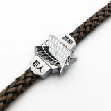 MIQIAO Attack on Shingeki No Kyojin Wrist Band Bracelet