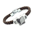 MIQIAO Attack on Shingeki No Kyojin Wrist Band Bracelet