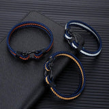 Stainless Steel Horseshoe Buckle Bracelet for Men and Women