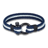 Stainless Steel Horseshoe Buckle Bracelet for Men and Women