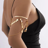 Bohemian Sequins Charm Arm Cuff Bracelet for Women