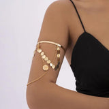 Bohemian Sequins Charm Arm Cuff Bracelet for Women