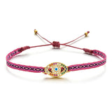 Elastic Braided Rope Bracelet for Women