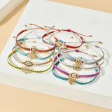 Elastic Braided Rope Bracelet for Women