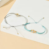 Elastic Braided Rope Bracelet for Women