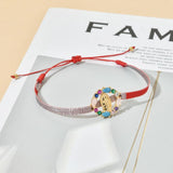 Elastic Braided Rope Bracelet for Women