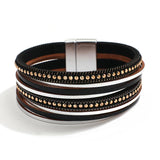 Vintage Leather Bracelet Hand-knitted Multi-layer Men's Bracelet