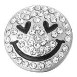 6pcs Mixed Exotic Pattern 18mm Metal Snap Buttons for DIY Snap Bracelet