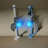 Glowing Magnet Couple Bracelets Woven Matching Jewelry