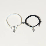 Glowing Magnet Couple Bracelets Woven Matching Jewelry