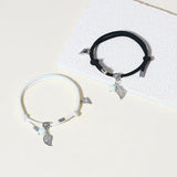 Glowing Magnet Couple Bracelets Woven Matching Jewelry