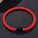 Milan Rope Bracelet Stainless Steel Magnet Couple Yoga Jewelry