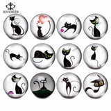 12pcs Snap Button Jewelry Faceted Glass Fit Bracelet Mixed Colors 18mm