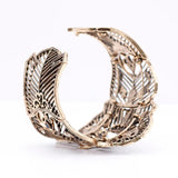 Antique Elastic Bangle For Women Cuff Bracelet Vintage Big C Shape