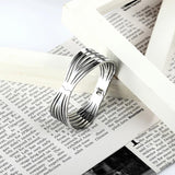 BOBASI Female Charm Bracelet Stainless Steel Unique Bracelets & Bangles