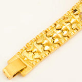 Copper Star Bracelet Unisex Wide Chain Bangle
