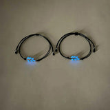 Glow in the Dark Couple Bracelet Gift for Girlfriend