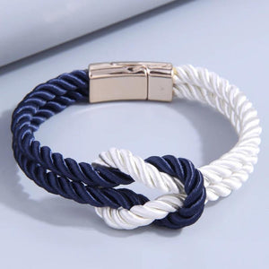 Knotted Braided Rope Bracelet Vintage Magnetic Bracelets