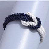 Knotted Braided Rope Bracelet Vintage Magnetic Bracelets
