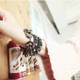 Rivet Leather Bracelet Unisex Punk Studded Jewelry